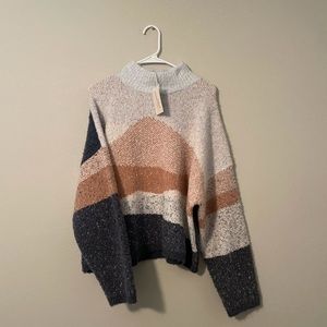 Patterned Target Sweater